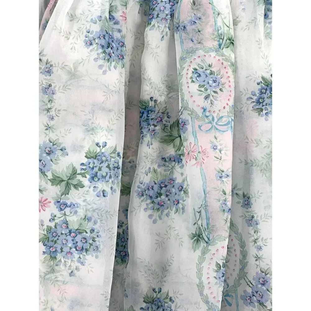 Selkie La Belle Etoile Organza French Puff Dress XL - Picture 9 of 13